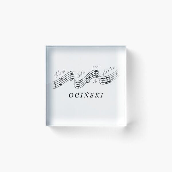 Item preview, Michał Kleofas Ogiński and Michał Kazimierz Ogiński - Keep calm and listen to - Best Classical Music Opera Composer designed and sold by Vintage-TM.