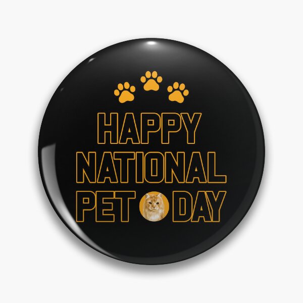 Item preview, Happy National Pet Day designed and sold by denvector.