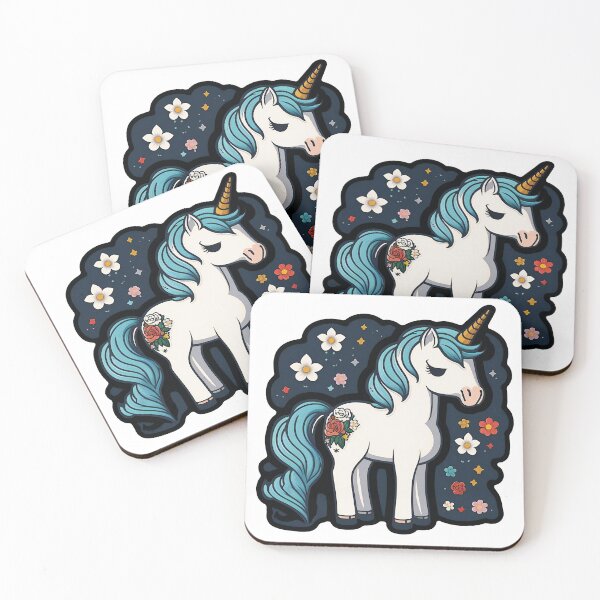 Item preview, Cute unicorn in cartoon style designed and sold by Adorable Artifacts.
