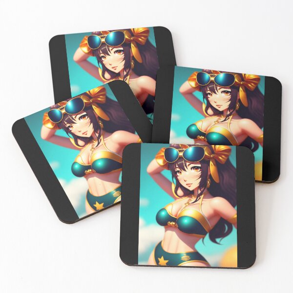 Item preview, Cartoon anime Girl bikini summer designed and sold by Melcu.
