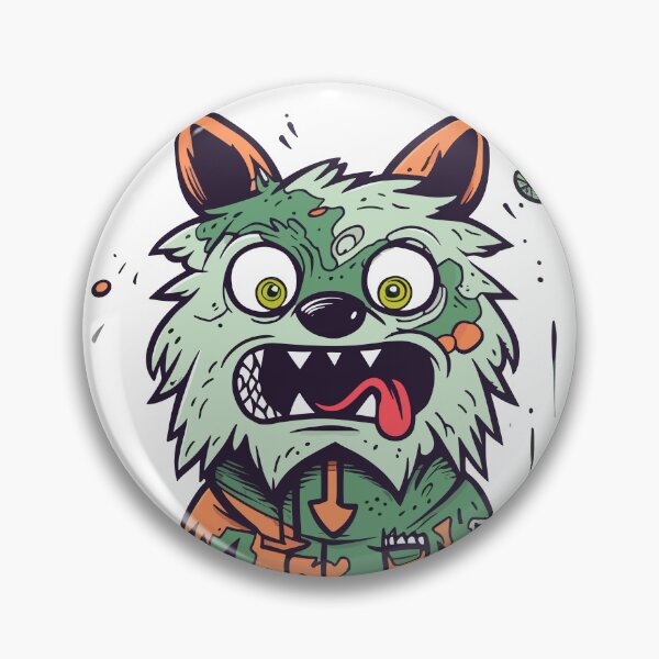 Item preview, zombie wolf designed and sold by Wolka.
