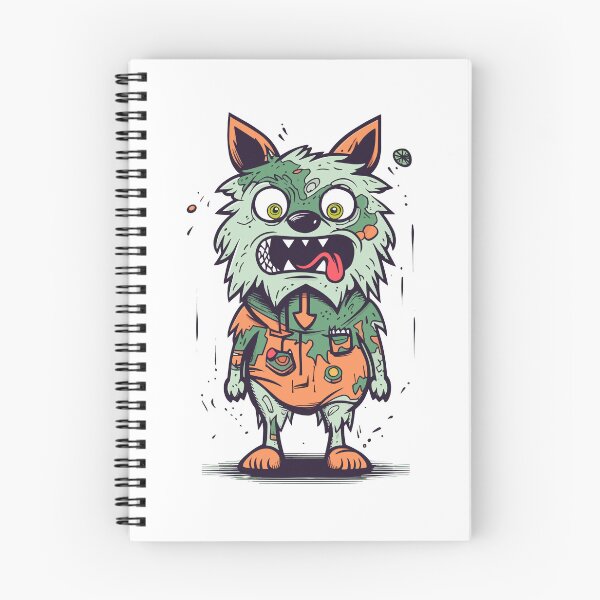 Item preview, zombie wolf designed and sold by Wolka.