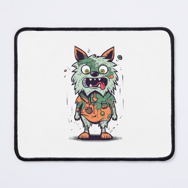Item preview, zombie wolf designed and sold by Wolka.