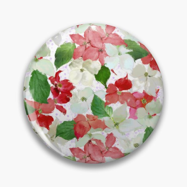 Item preview, Dogwood Cornus Repeated Pattern Surface Seamless Design  designed and sold by Tina Veenstra.