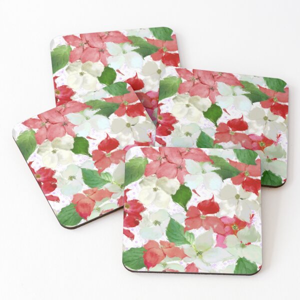 Item preview, Dogwood Cornus Repeated Pattern Surface Seamless Design  designed and sold by Tina Veenstra.