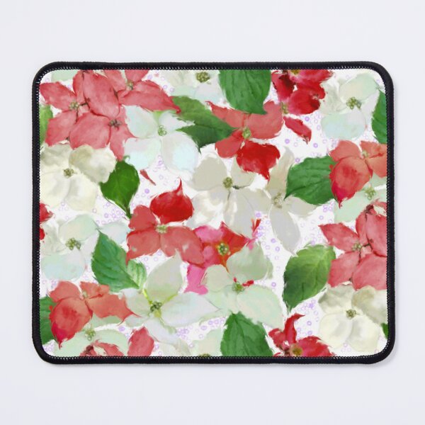 Item preview, Dogwood Cornus Repeated Pattern Surface Seamless Design designed and sold by Tina Veenstra.