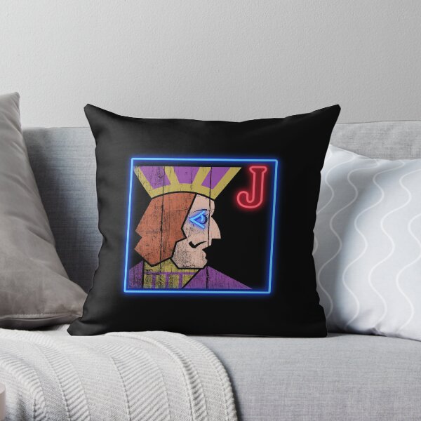 One Eyed Jacks Throw Pillow