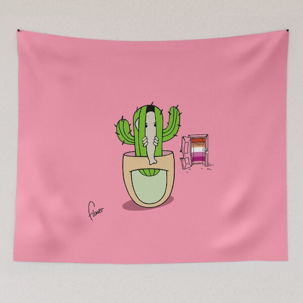 Item preview, Lesbian Visibility. Im Not Like Other Girls | Cacti Collection designed and sold by flowernft.