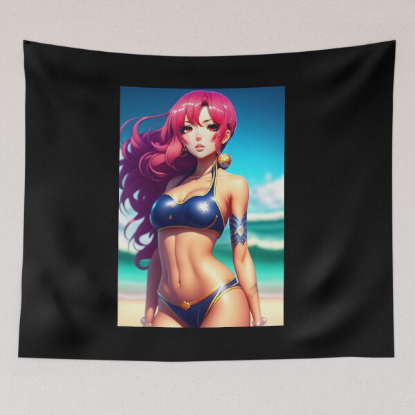 Item preview, Cartoon anime Girl bikini summer designed and sold by Melcu.