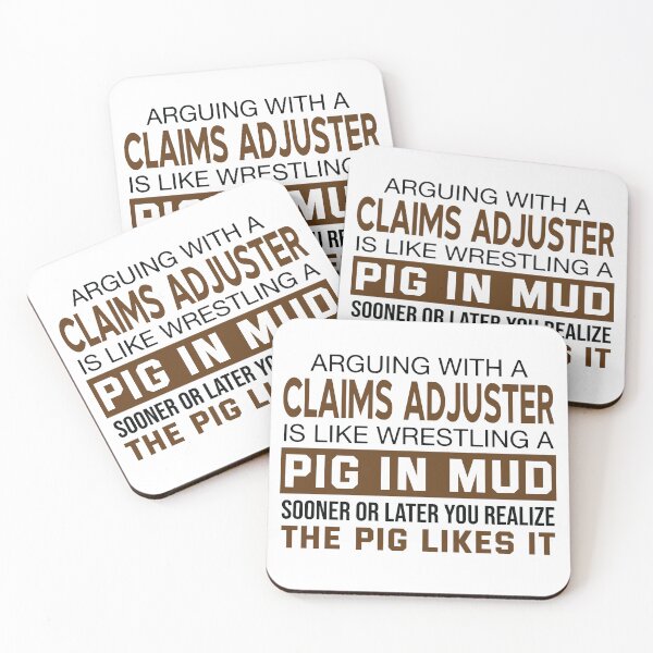 Item preview, Arguing With A Claims Adjuster designed and sold by woodesigner.
