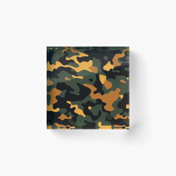 Item preview, Soldier's Camouflage Army Uniform Pattern designed and sold by pixxiesart.