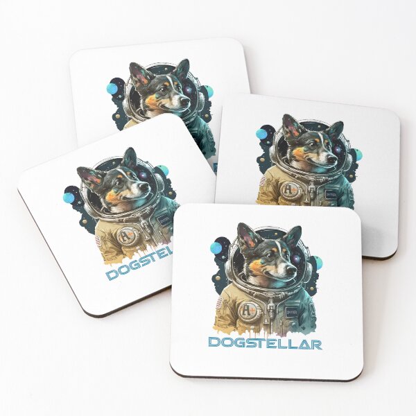 Item preview, Dogstellar Dog Astronaut Funny space Design designed and sold by Artopea Studio.