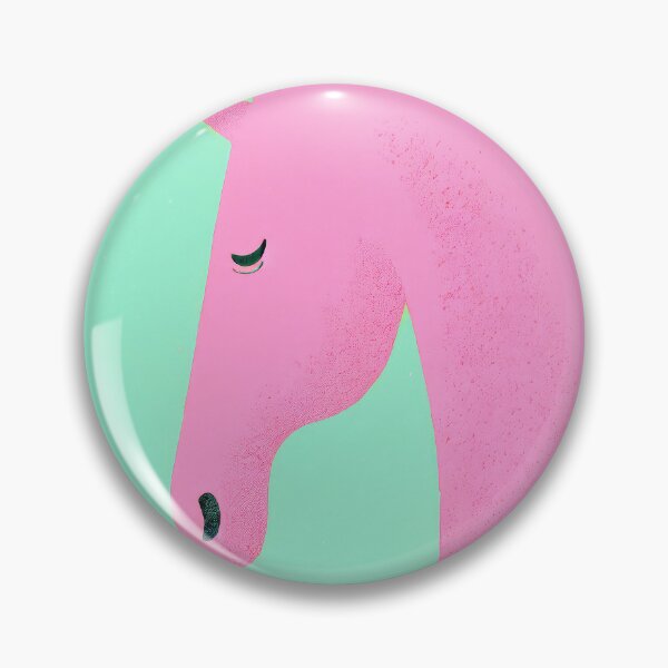 Artikelvorschau, Majestic Magic Unicorn Pink Turquoise Abstract Retro Poster entworfen und verkauft von PinkNomad.