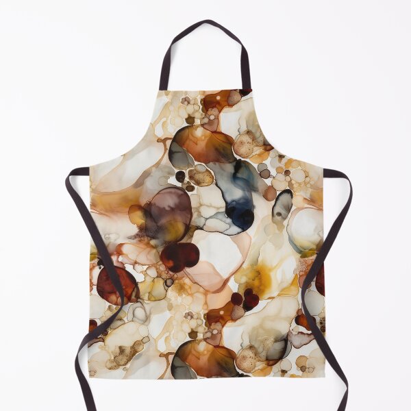 Item preview, Alcohol Ink - Elegant Earth Tones - Handcrafted Home Decor Accent designed and sold by Shadi Rosenow.