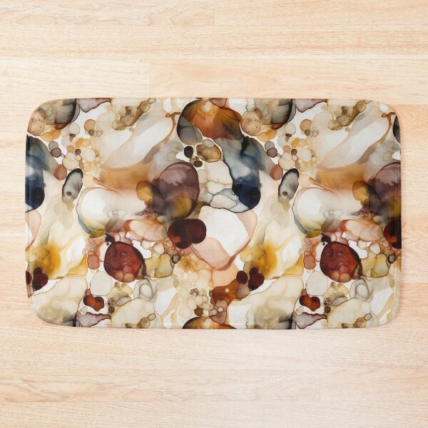 Item preview, Alcohol Ink  - Elegant Earth Tones - Handcrafted Home Decor Accent designed and sold by Shadi Rosenow.