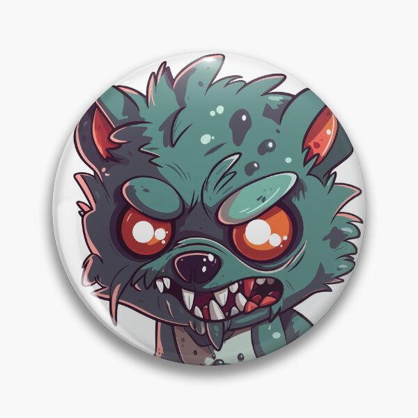 Item preview, zombie wolf designed and sold by Wolka.