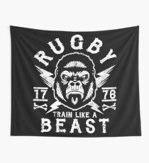 RUGBY - ZUG WIE EIN BEAST - RUGBY TRAINING Wandbehang