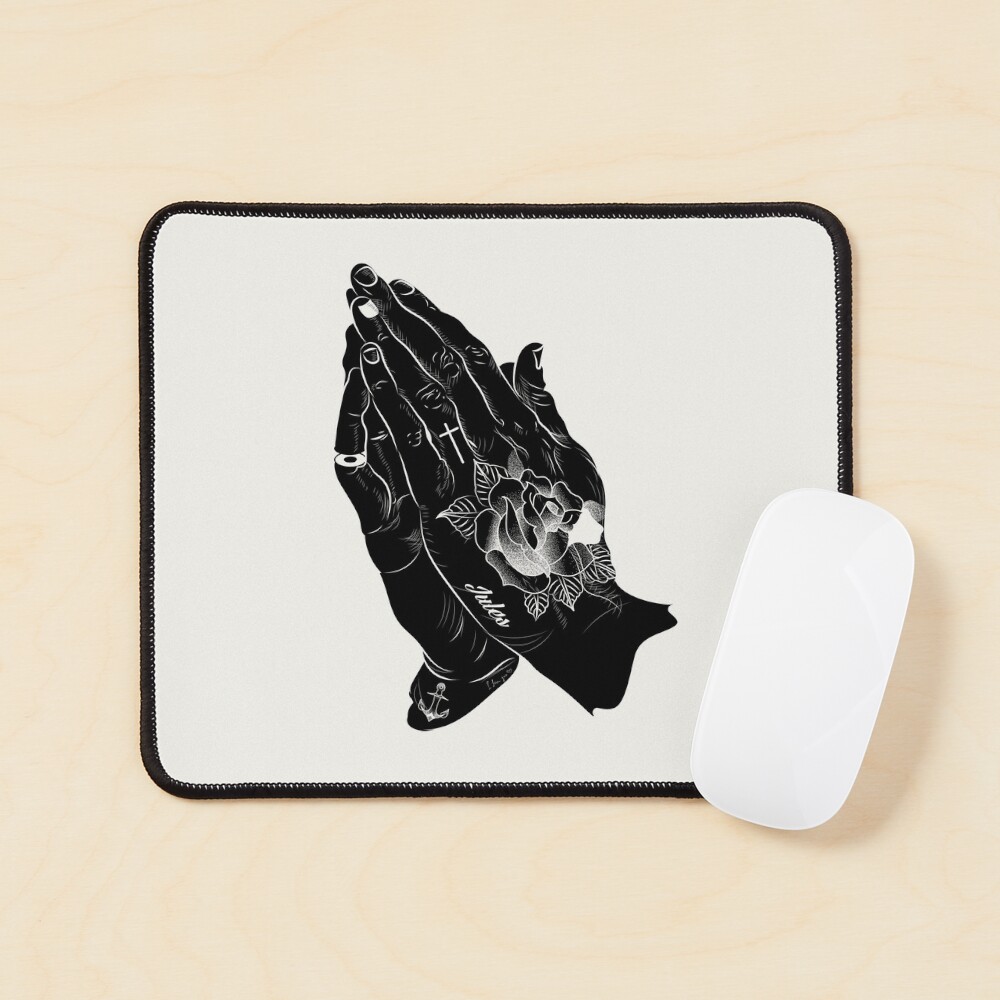 praying hands tattoo