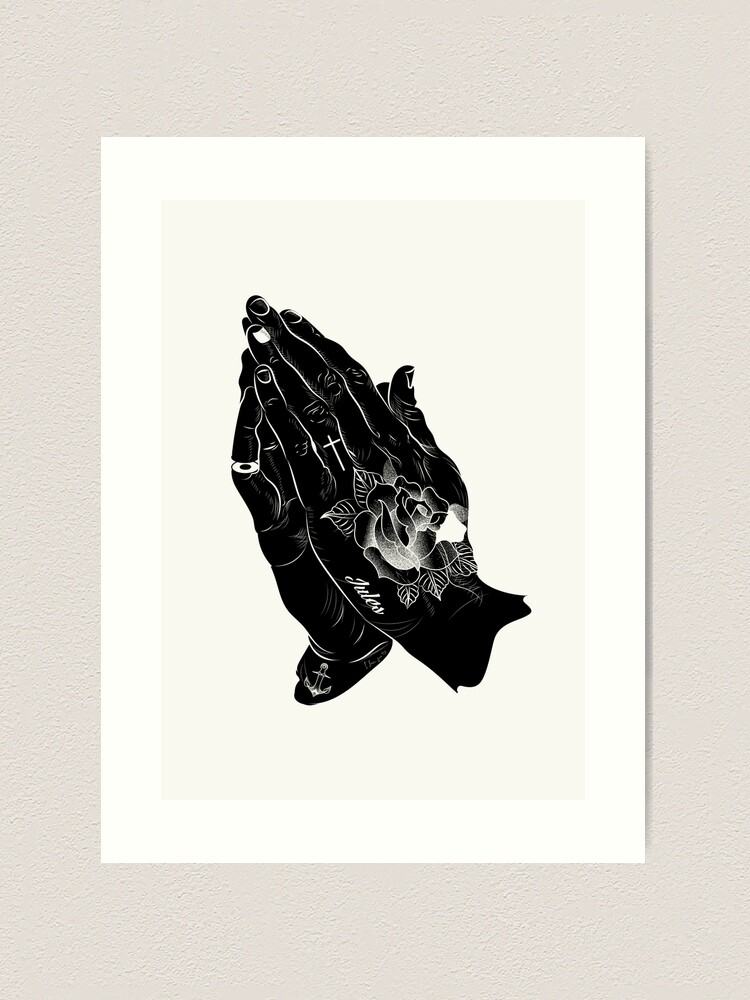 【美品】TATTOO FLASH POSTER Praying Hands TATTOO FLASH POSTER【 Praying Hands 】 - メルカリ