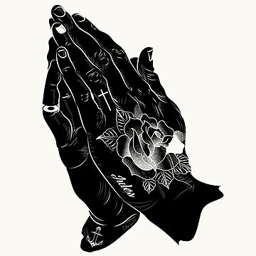 praying hands tattoo