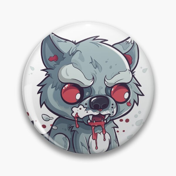 Item preview, zombie wolf designed and sold by Wolka.