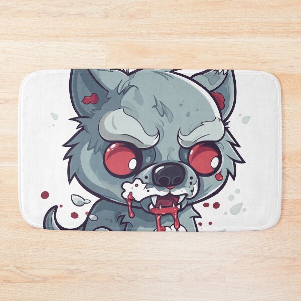 Item preview, zombie wolf designed and sold by Wolka.