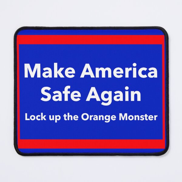 Item preview, Lock up the orange monster  designed and sold by Rachel the Artist .