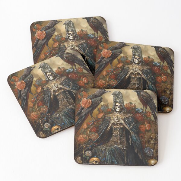 Item preview, Nuestra Señora de la Santa Muerte designed and sold by The-Dark-Art.