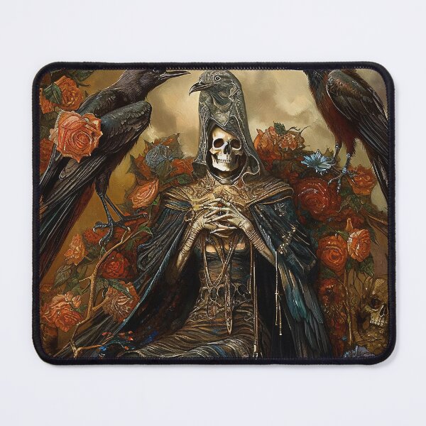 Item preview, Nuestra Señora de la Santa Muerte designed and sold by The-Dark-Art.