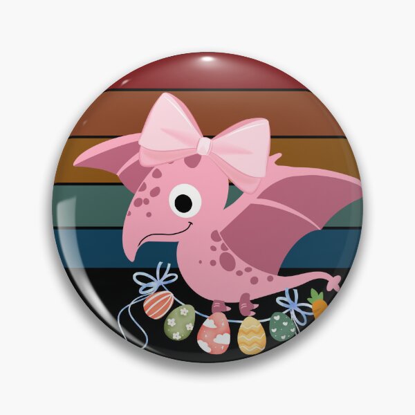 Item preview, Sweet Easter Saurus Cutie Dinosaur with Bow and Carrots T-Shirt designed and sold by GorinART.