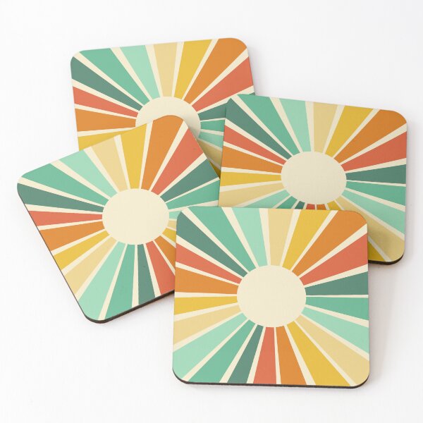 Item preview, Colorful retro style sunshine designed and sold by BattaAnastasia.