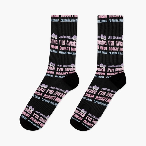 Item preview, Coffee Lovers and Lazy People Just Because I'm Awake designed and sold by CharJens.