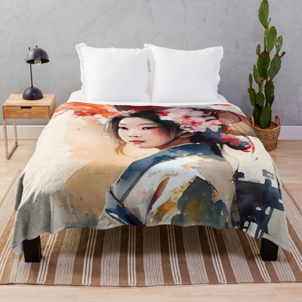 Item preview, Japanese Female At One With Nature designed and sold by MTJ-Mushrooms.