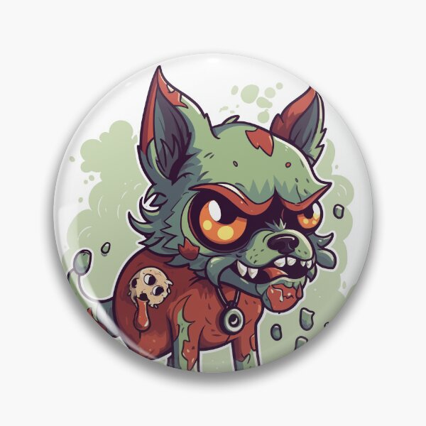 Item preview, zombie wolf designed and sold by Wolka.