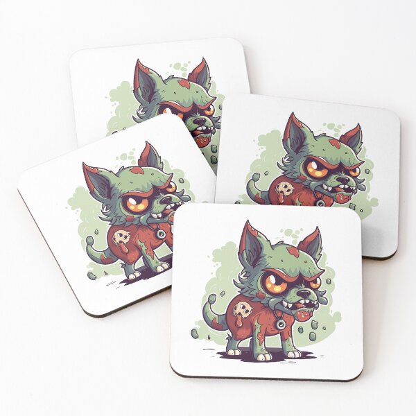 Item preview, zombie wolf designed and sold by Wolka.