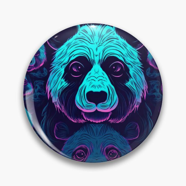 Item preview, Blacklight Pandas designed and sold by Matt's Artificial Nature.