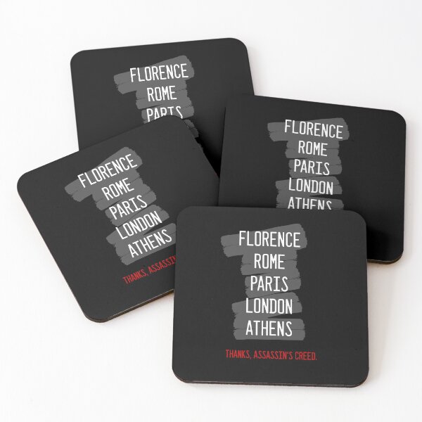 Item preview, Assassin's Creed - Cities I've visited designed and sold by HighFives555.