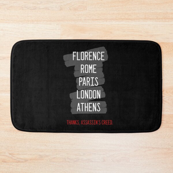 Item preview, Assassin's Creed - Cities I've visited designed and sold by HighFives555.