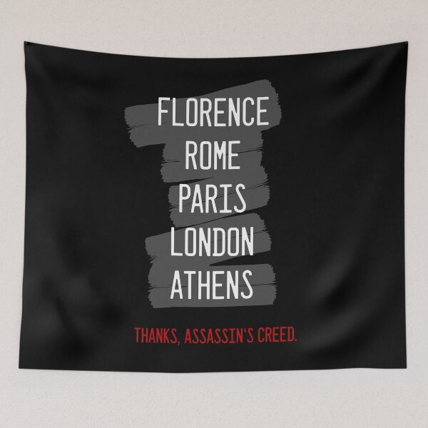 Item preview, Assassin's Creed - Cities I've visited designed and sold by HighFives555.