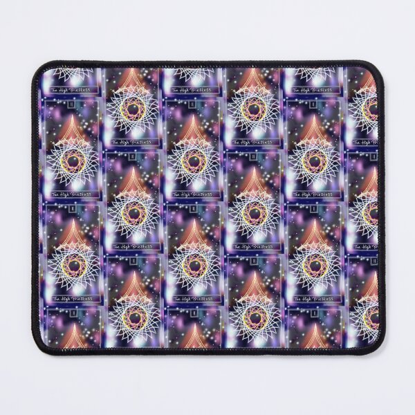 Item preview, Spirograph Patterned High Priestess Tarot Card designed and sold by RachelEDesigns.
