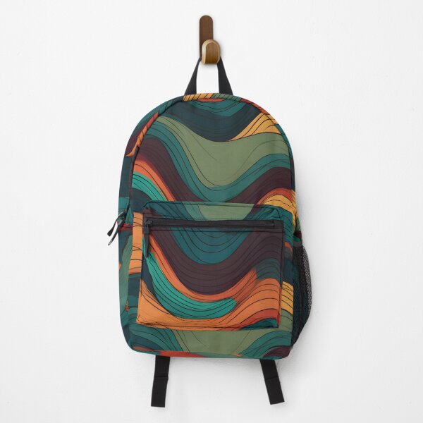 Item preview, Abstract Colorful Retro Waves Vector Graphics designed and sold by MinimalChic.