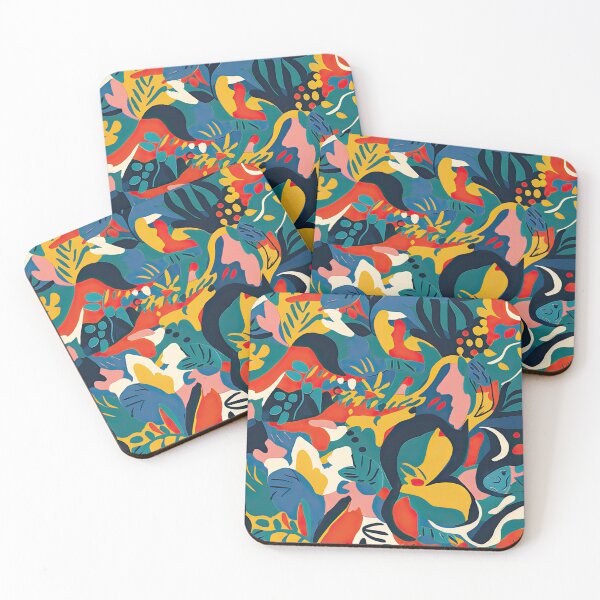 Item preview, Matisse-Inspired Patterns: A 90s Tribute designed and sold by Pixel  Playground.