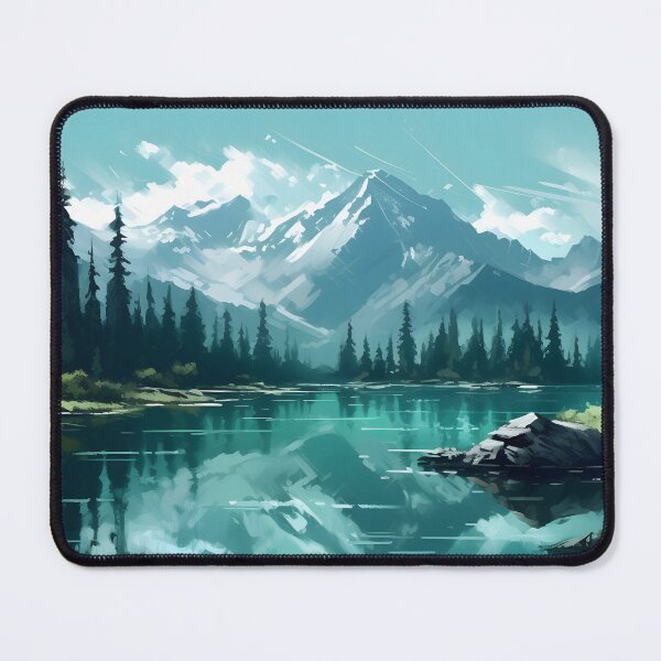 Item preview, Tall snow-capped peaks designed and sold by synthetichoriz.