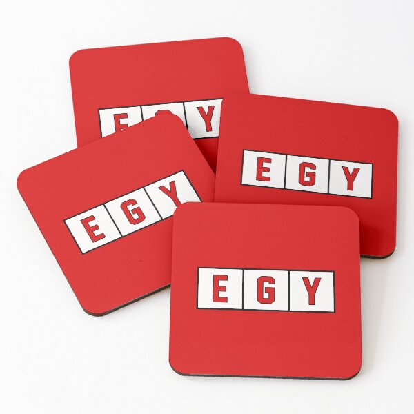 Item preview, EGY (Egypt) Trigram Tiles Red / Black / White designed and sold by PEK1787.