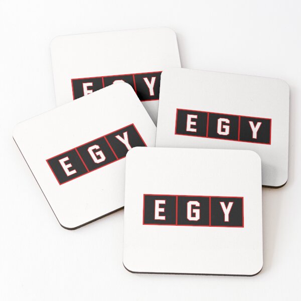 Item preview, EGY (Egypt) Trigram Tiles White / Red / Black designed and sold by PEK1787.