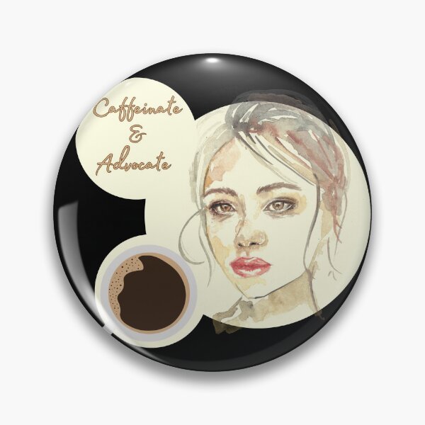 Item preview, Caffeinate and Advocate 2 designed and sold by Sweet-Tees-plz.