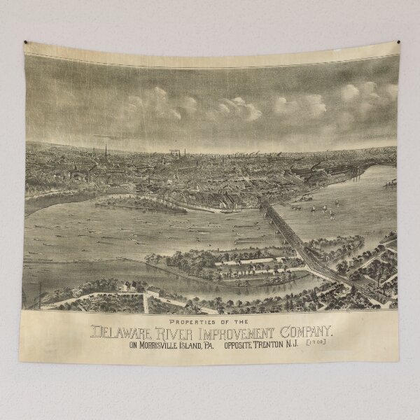 Item preview, Morrisville, Pennsylvania (1900) designed and sold by allhistory.
