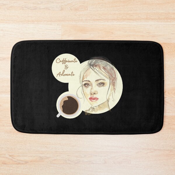 Item preview, Caffeinate and Advocate 2 designed and sold by Sweet-Tees-plz.