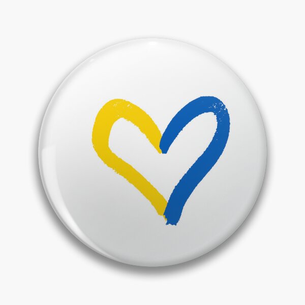 Item preview, Ukraine heart designed and sold by goldenbarbiie.