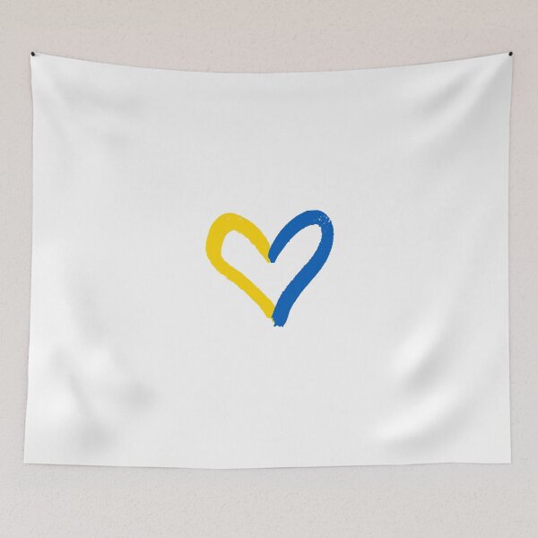 Item preview, Ukraine heart designed and sold by goldenbarbiie.